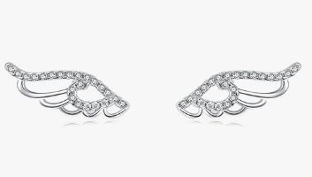 Detailed wings Earring