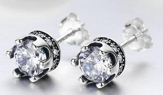 Krone with zirkonia Earring