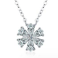 Snowflake necklace