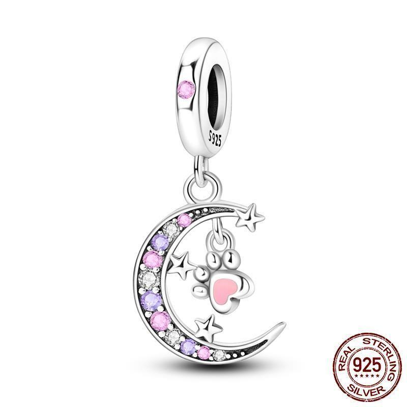 Animal moon charm
